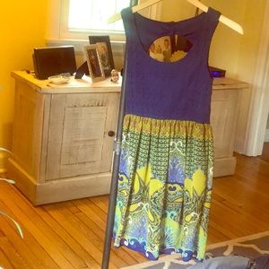 Above the knee length dress